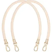 Merkloos Set aus 2 Ersatzgriffen für Handtaschen, Kunstleder, 60 cm