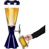 OEM Bierzuil 3,0 l mit Zapfhahn, LED-Beleuchtung, lila