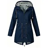 Merkloos Solidchoice – Damenregenjacke mit Kapuze