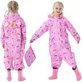 Merkloos Omgoods – Wasserdichte Regenjacke für Kinder mit Kapuze