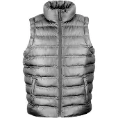 Result Herren Ice Bird Steppweste / Bodywarmer FK653 (XL) (Frostgrau)