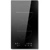 OEM Induktionskochfeld 30 cm, 2 Zonen, Touch, 9 Stufen, 3500 W