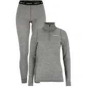 Craft Wool Merino Half Zip SET Women dk grey/melange (975M) M