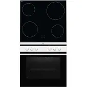 Amica EHC12709W, Elektrischer Ofen, 65 l, A, A+ bis D, 0,99 kWh, 0,78 kWh