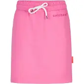 Salzhaut Midirock "Knielanger Rock (Midi) BIETJE", Damen, Gr. XL, rosa (blossom), Obermaterial: 95% Baumwolle CO. 5% Elasthan EL., Röcke Midirock