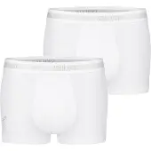 Sloggi Trunk "SLG Base", Herren, Gr. XXL, Single Jersey, weiß, Single Jersey, Obermaterial: 95% Baumwolle, 5% Elasthan, körpernah, Unterhosen Trunk, ohne Eingriff, modern, Logobund, Cotton-Mix