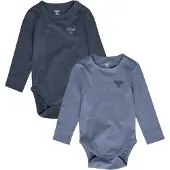 Hummel Baby-Body mit langen Ärmeln (x2)