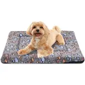 Sonstiges Orthopädisches Hundebett 100x80cm Coffee Paw, maschinenwaschbar, rutschfest