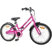 vidaXL Kinderfahrrad 20 Zoll für 6-11 Jahre alt Pink Schwarz