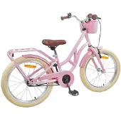 vidaXL Kinderfahrrad 24 Zoll für 8-12 Jahre alt Hellrosa