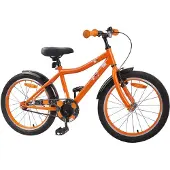 vidaXL Kinderfahrrad 18 Zoll für 5-7 Jahre alt Orange