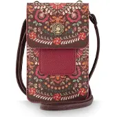 Pip studio Handytasche Peggy Phone Bag Il Ricamo Dark Red dunkelrot