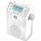 Soundmaster DAB60WE, Tragbar, Digital, DAB+, FM, 3 W, Blau, Weiß