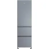 Haier 3D 55 Series 3 HTR3518ENMX, 303 l, NoFrost-Funktion (Kühleinheit), SN-T, 5 kg/24h, E, Edelstahl