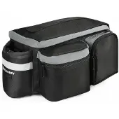 Pro Wozinsky WBB3BK Fahrrad-Gepäckträgertasche wasserdicht 6 Liter