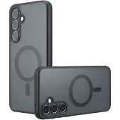 Techsuit – PureFrost MagSafe Hülle für Samsung Galaxy A54 – mattes Schwarz