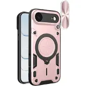 Techsuit - CamGuard Pro Hülle für iPhone 17 Air – roségold