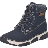 Rieker Damenschuhe Winterstiefel Blau Freizeit