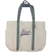 Pink - Hallo Travel Tote Bag – Strand- und Sporttasche aus Canvas 1 Pc