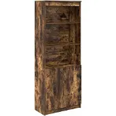 vidaXL Highboard Räuchereiche 70x35x180 cm Holzwerkstoff