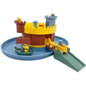 Viking Toys Toys Burg Spielzeug mit Wassergraben - nachhaltiges Recycling Plastik