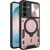Techsuit – CamGuard Pro Hülle mit Kameraschutz für Samsung Galaxy S26 Plus – roségold