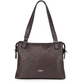 L.credi Handtasche Umhängetasche Savera Handbag Chocolate dunkelbraun