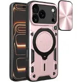 Techsuit - CamGuard Pro Hülle für iPhone 17 Pro Max - Roségold