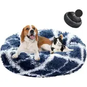 Sonstiges Hundebett Donut Plüsch Waschbar Navy Blue Ø40cm