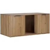 vidaXL Katzenkiste Möbel Artisan-Eiche 100 x 49 x 45 cm Holzwerkstoff