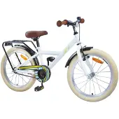 vidaXL Kinderfahrrad 18 Zoll für 5-7 Jahre alt Weiß