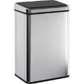 HOMCOM Sensor Mülleimer 40L Automatischer Mülleimer mit Soft-Close-Deckel
