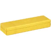 Rhodia 319786C Stiftebox 21x5,5x3cm Kunstleder Gelb