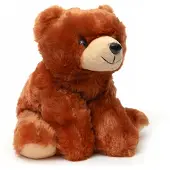 Dromader 3409 Plüschtier Teddybär mit Erbsen