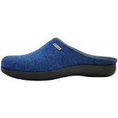 Rohde Bari Damenschuhe Hausschuhe Blau Freizeit