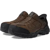 SKECHERS Holdredge Ryker Herren Bauschuhe ohne Hände, braun, 9.5