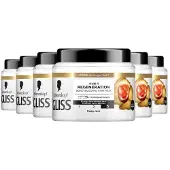 Gliss-Kur 6x Gliss Haarmasker 400ml 4-in1 Total Repair Regeneration
