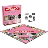 Winning Moves MONOPOLY – Kätzchen – Brettspiel – GEWINNZÜGE – 2 bis 6 Spieler – Ab 8 Jahren