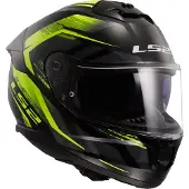 LS2 LS2FF808STREAMIIFURYSchwarzH-VGelb06Integralhelm Größe 2XL