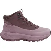 Jack Wolfskin Outdoorwinterstiefel "WILD QUEST TEXAPORE MID W", Damen, Gr. 42, sheer plum, Leder, Synthetik, Schuhe Outdoorwinterstiefel, Winterboots, Winterstiefel, Snowboots, Winterschuhe, gefüttert