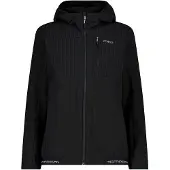CMP - Women's Jacket Fix Hood 36M1116 - Softshelljacke Gr 42 schwarz