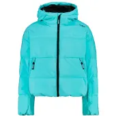 CMP - Girl's Jacket Fix Hood 36W0705 - Kunstfaserjacke Gr 104 türkis