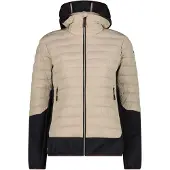CMP Woman Jacket Hybrid FIX Hood kaki (P220) 36
