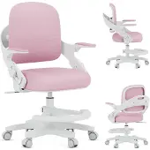Adler Ergonomischer Drehstuhl für Kinder Junior 4.3 Pink
