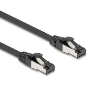 DeLOCK 80572, 2 m, Cat8.1, S/FTP (S-STP), RJ-45, RJ-45, Schwarz