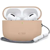 Tech-Protect Silikonhülle kompatibel mit AirPods Pro 3 Beige