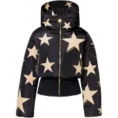 Goldbergh Shinnen Damen Bomber Skijacke mit Kapuze schwarz 36