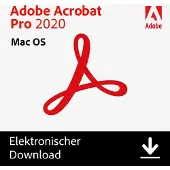 Adobe Acrobat Pro 2020 | Mehrsprachig | Mac | Vollversion | Download-Version