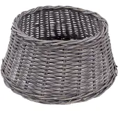 Westmann Rattan Weihnachtsbaum Rock Santa -1 Grau Ø 65 cm
