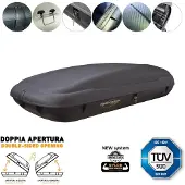 Artplast Linea Carbon BA400PA-DS Dachbox 400 l, doppelseitig